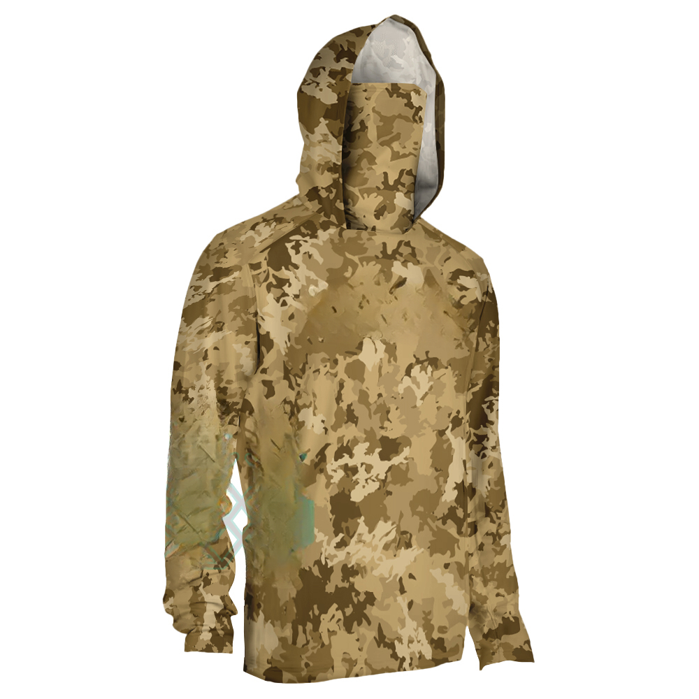 Fishing Shirt Uv Protection - قميص صيد صيفي عالي الأداء للرجال