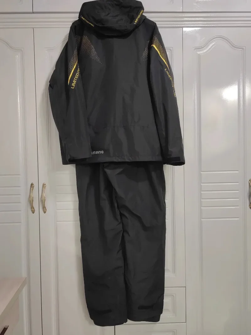 ربيع الخريف سترة الصيد مقاوم ل - مراجعة Fishing Rain Suit وسعره