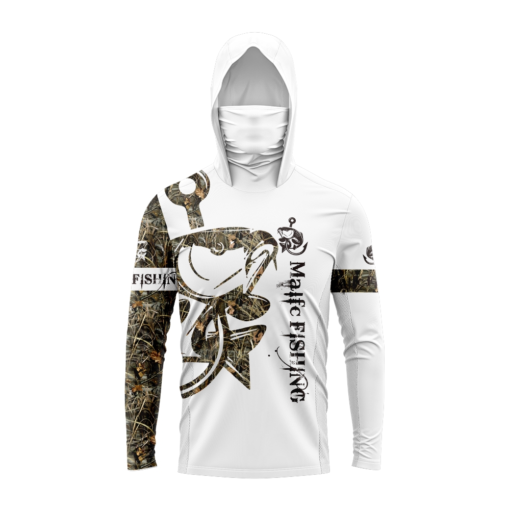 هودي للرجال بطبعة سمكة القاروص - مراجعة Fishing Hoodie وسعره