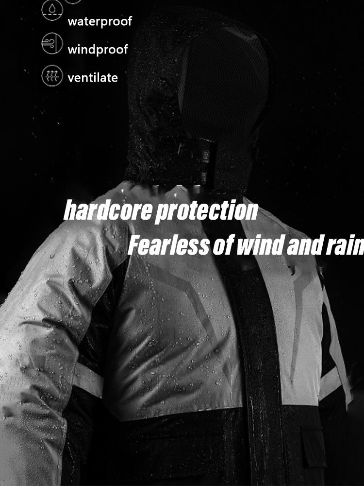العاصفة دراجة نارية المطر دعوى - مراجعة Fishing Rain Suit وسعره