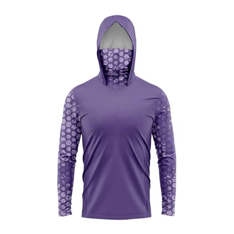 قميص صيد MALFC للرجال بأكمام ط - مراجعة Fishing Shirt Uv Protection وسعره