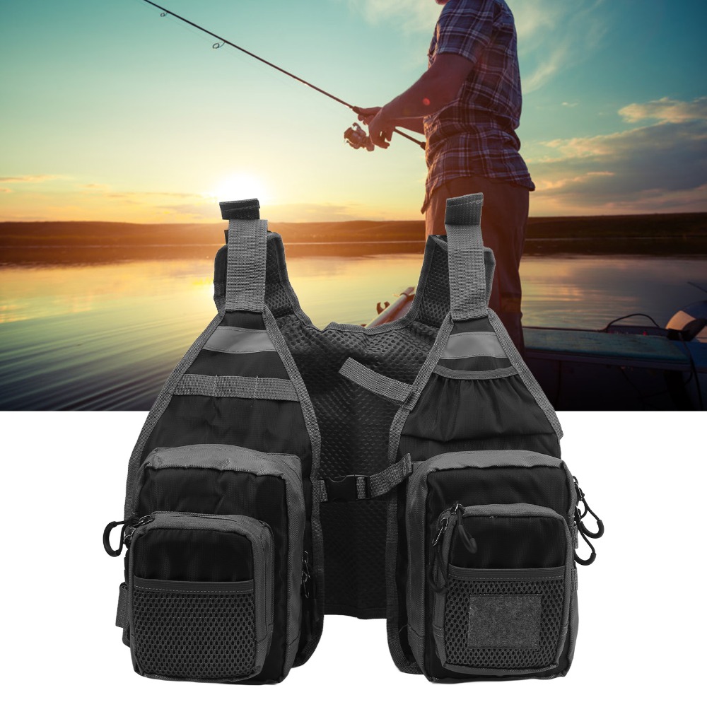 سترة صيد خفيفة الوزن قابلة للت - مراجعة Fishing Vest وسعره