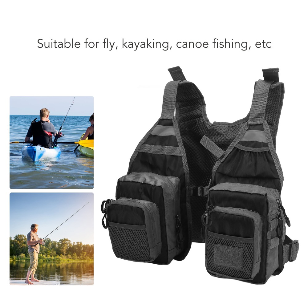 سترة صيد خفيفة الوزن قابلة للت - مراجعة Fishing Vest وسعره